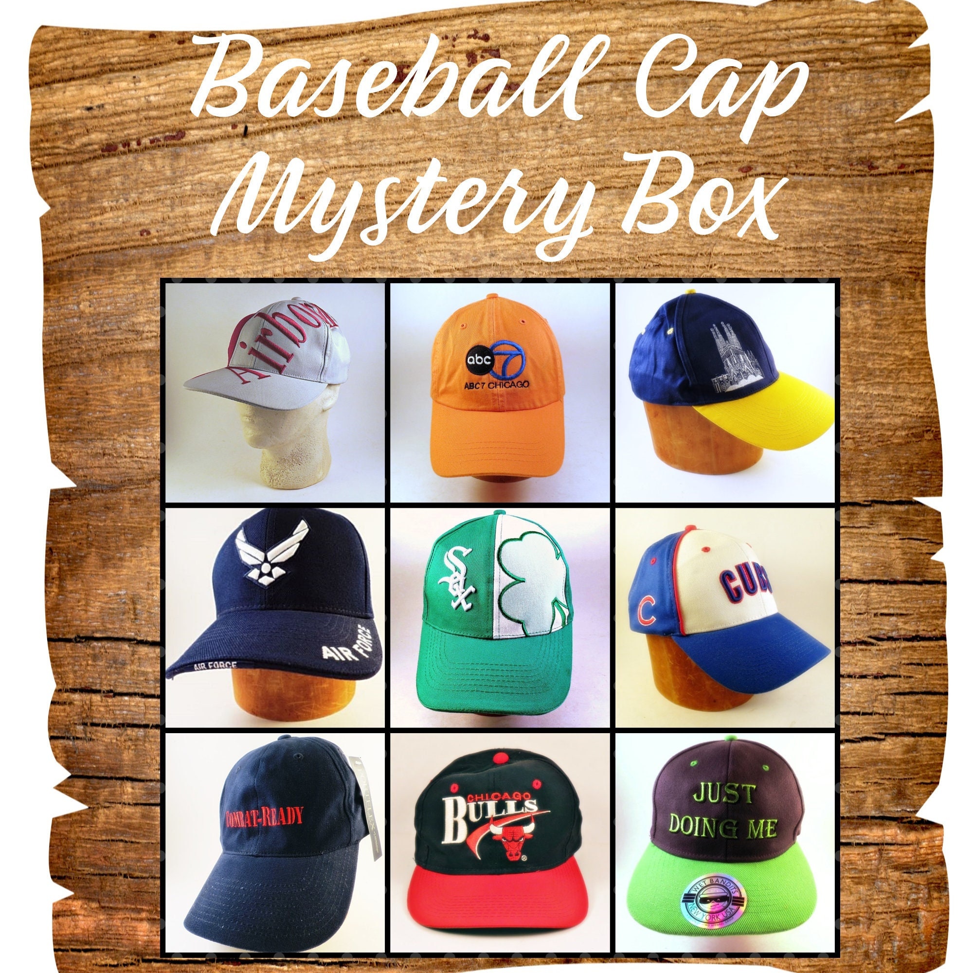 Vintage Baseball Cap MYSTERY BOX | Etsy
