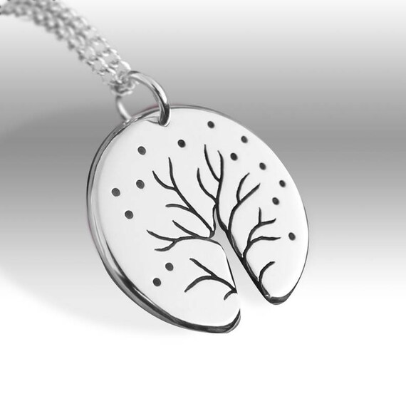 Tree Pendant Silver Jewelry Silver Jewellery Silver