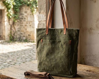 Canvas Tote Bag: Suitable for Daily Use in Office, Work and School