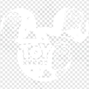 K&ouml;nnte beinhalten: Wei&szlig;er Umriss eines Mickey Mouse-Kopfes mit den Worten "TOY STORY" in der Mitte. Das Design enth&auml;lt Bilder von Charakteren aus dem Film Toy Story.
