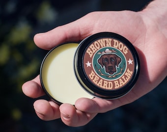Brown Dog Bay Rum Beard Balm