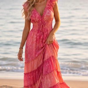 Pink Beach Dress
