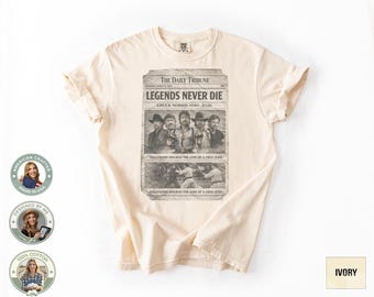 Camiseta RIP Chuck Norris, camiseta Walker Texas Ranger, camiseta vintage Chuck Norris, camiseta vaquera Comfort Colors Western Series