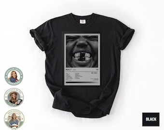 Comfort Colors Kanye West Bully Album Shirt, Album Cover T-Shirt, Hip Hop Wall Art Shirt