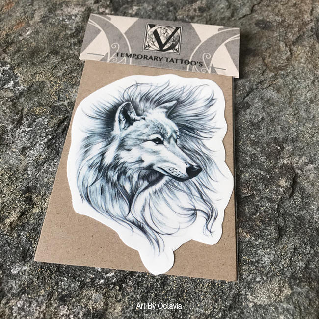 Wolf Temporary Tattoo Wolf Tattoo Arctic Wolf Temporary Etsy Wolf Temporary Tattoo Wolf Tattoo Arctic Wolf Temporary Etsy