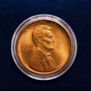 1909-P ( no mint mark)  Lincoln Copper Penny US COIN