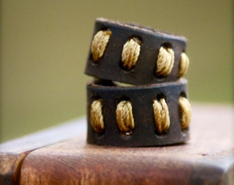 The Simple fly "Adam" Handcrafted Leather Ring – Rugged, Comfortable, Timeless