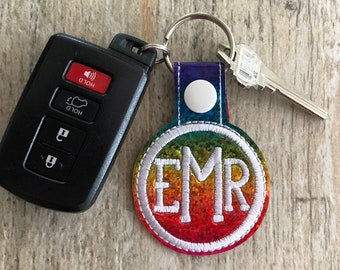 Monogram Keyfob, Kids Keychain, Kids Backpack Tags, Monogram Keychain, Kids Bag Tags Personalized, School Backpack Tag, Personalized Keyfob