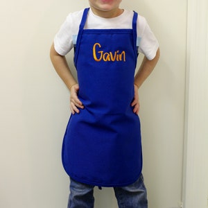Kids Apron Personalized, Personalized Kids Apron, Kids Apron, Personalized Child Apron, Toddler Art Smock, Cooking Apron for Kids