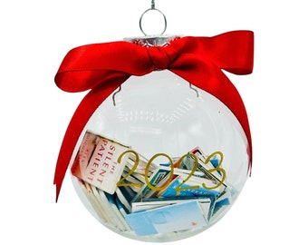 Book Ornament, A Year of Books for Readers and Book Clubs