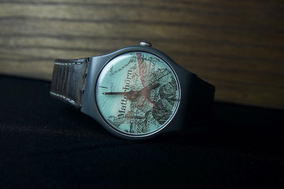 Swatch Matterhorn Vintage Limited Edition Watch | Rare Swiss Collector Swatch | Classic Swiss Watch Gift | Vintage Swatch Matterhorn Rare