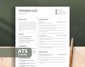 Professional Resume, ATS Friendly Resume, Word Resume Template, Professional Resume, CV Template, Internship Resume, Editable Resume