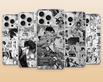 Levi Ackerman Phone Case Attack on Titan Cover voor iPhone 17Pro, 17e, 16, 15, 14, 13, 12, 11, Samsung S26, S25, S24, A56, A16, Pixel 10a