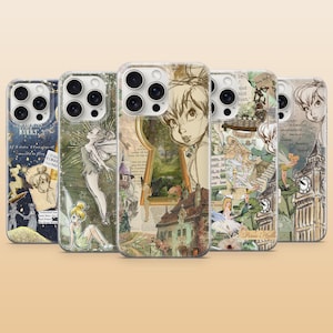 Tinker Bell Phone Case Disney Fairy Magic Cover for iPhone 17Pro, 17e, 16, 15, 14, 13, 12, 11, Samsung S26, S25, S24, A56, A16, Pixel 10a