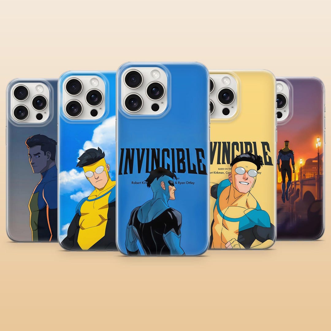 Invincible Phone Case Superhero Comic Series for iPhone 17pro, 17e, 16 ...