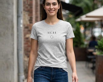 1111 Miracle Sun T-Shirt | Women's Spiritual Tee | Manifestation Shirt