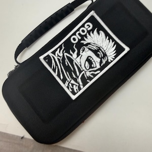 Gojo Embroidered Patch | JJK Anime Manga Style Iron-On Badge