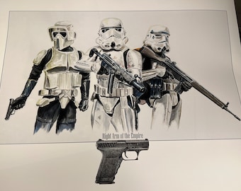Right Arm of the Empire (18x24)