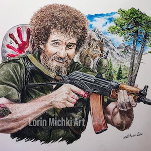 There are No Casualties, Only Happy Accidents 16x20