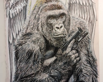 Harambes Return (18x24)