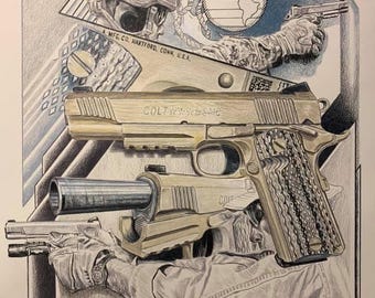 Hommage aux armes de poing : M45A1