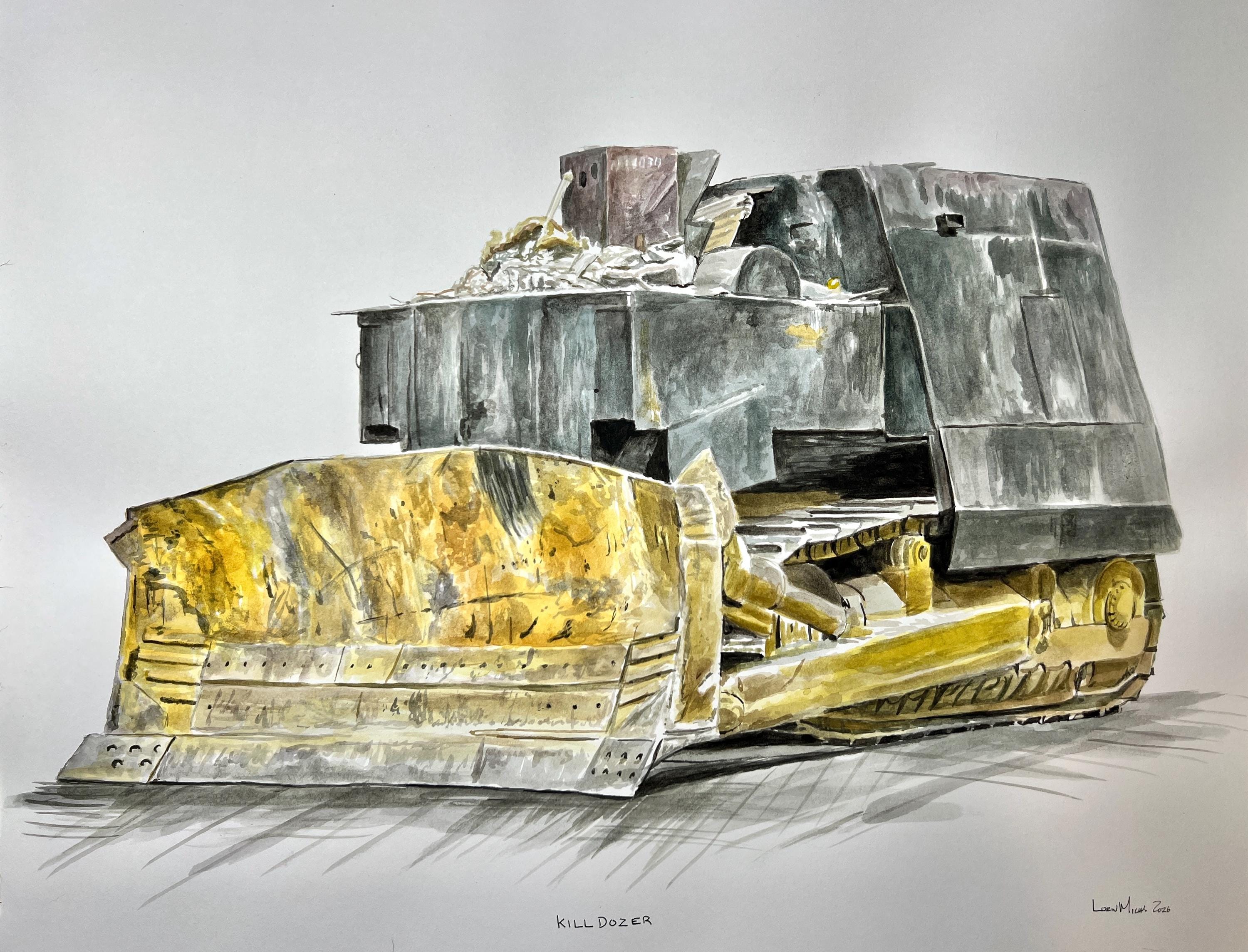 Killdozer Wall Art Poster - Etsy