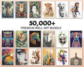 50000 ウォールアートバンドル 印刷可能なウォールアートバンドル 数学ウォールアートバンドル 風変わりなウォールアート PLR MRR ウォールアートバンドル デジタルダウンロードアートセット