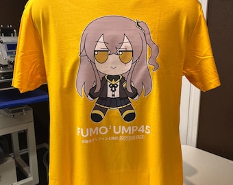 Squad 404 + Negev Fumo T-Shirts (白鳥会社ATLWONDERS x Lappworks) - [Girls Frontline]