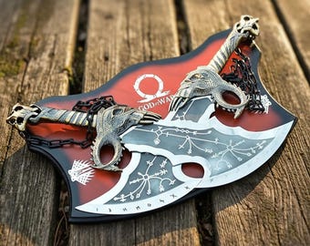 God of War Kratos Blades of Chaos Replica Stainless Steel Cosplay Prop