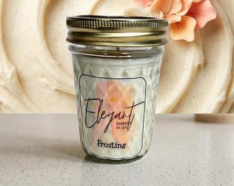 Velas de cera de soja 100% de 8 oz