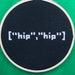 Hip Hip Array PDF Cross Stitch Pattern - Etsy image.