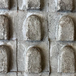 Brutalist concrete object - unique handmade piece