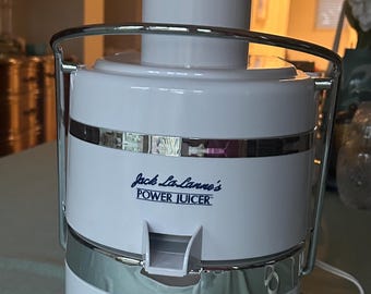 Licuadora White Jack LaLanne Power Juicer versión Deluxe modelo CL-003AP