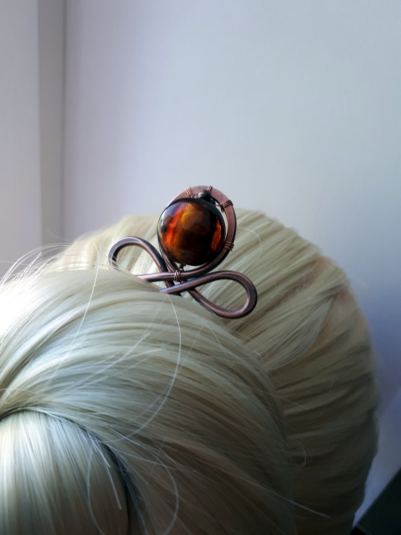 Celtic Knot Hair Stick Hair Pin Hair Fork Hair Accessories Etsy