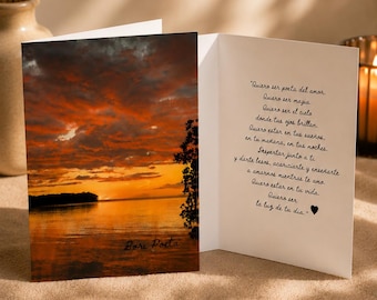 BoriCurserias 1.1 / Biglietto d'amore stampabile / Auguri romantici / Download digitale