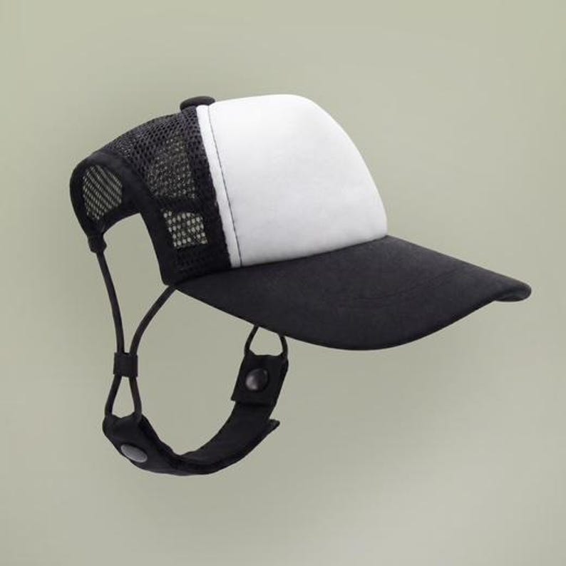 Spurs Script Dog Foam Trucker Hat | Mesh Baseball Cap image 4