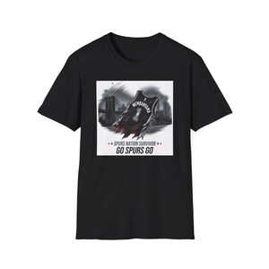 Wembanyama NYC Survivor Spurs Nation Torn Jersey Tee - Go Spurs Go Shirt image 2