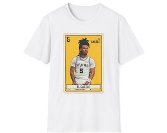 El Castle San Antonio Spurs Steph Castle T-Shirt