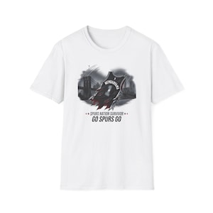 Wembanyama NYC Survivor Spurs Nation Torn Jersey Tee - Go Spurs Go Shirt image 1