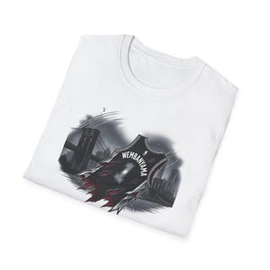 Wembanyama NYC Survivor Spurs Nation Torn Jersey Tee - Go Spurs Go Shirt image 5
