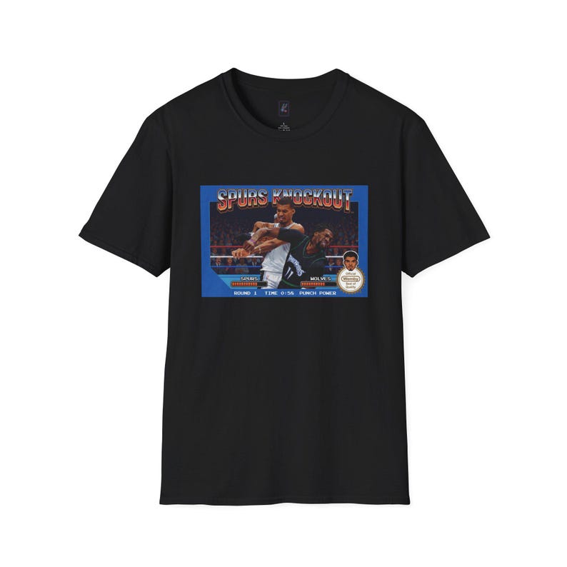 Camiseta Wemby Knockout Arcade - Victor Wembanyama San Antonio Spurs Playoffs 2026 imagen 1