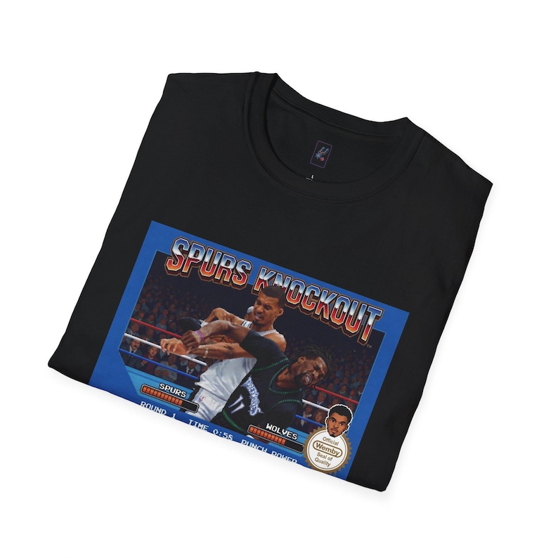 Camiseta Wemby Knockout Arcade - Victor Wembanyama San Antonio Spurs Playoffs 2026 imagen 2