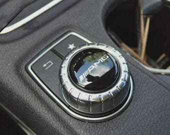 AMG Mercedes Benz Logo Emblème Aufkleber Multimedia Abzeichen 29 mm