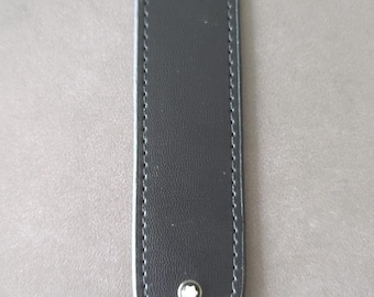 Montblanc PU Lederetui Kunstleder Case schwarz 15 x 3.5 cm Neu