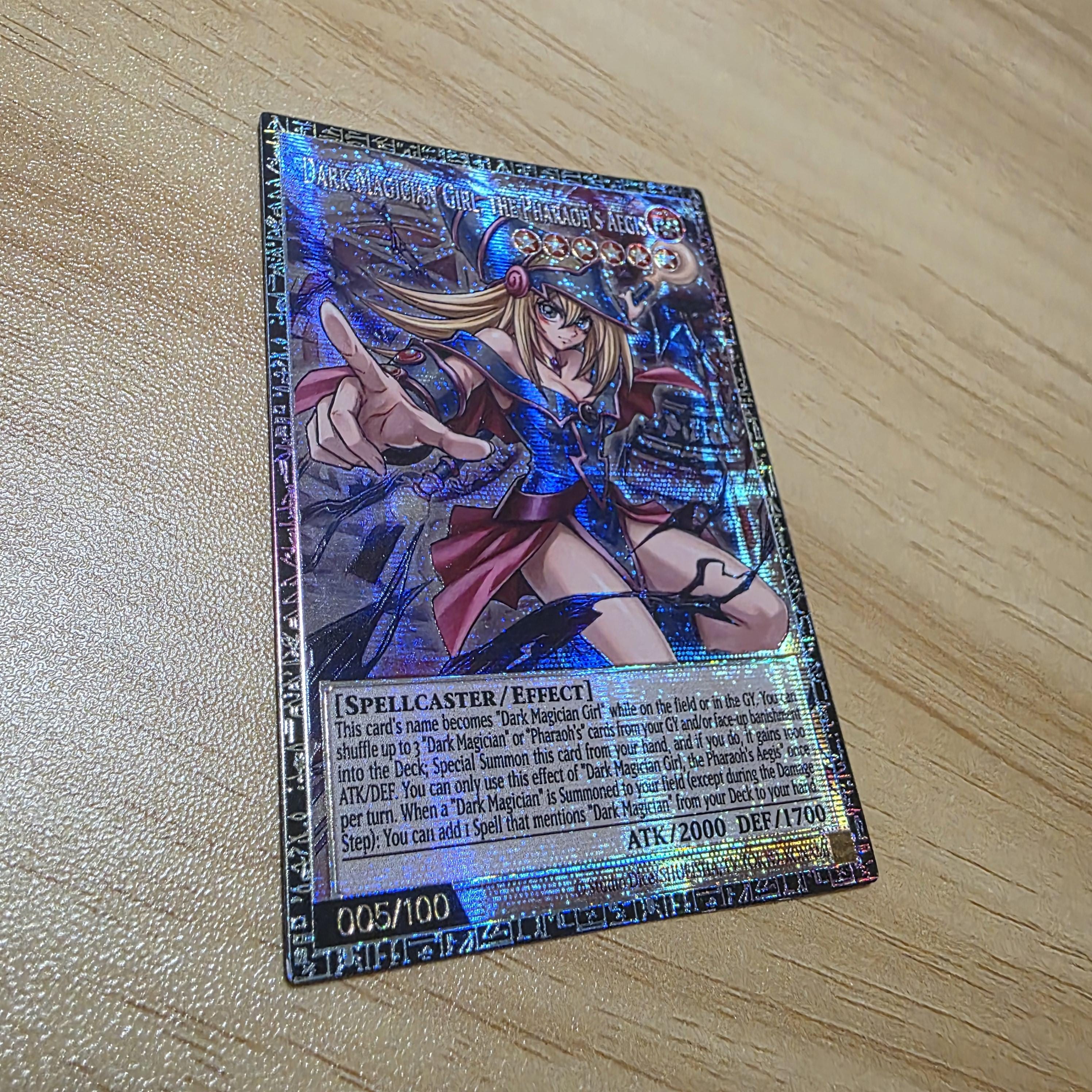 Custom Dark Magician Girl Card - Etsy Custom Dark Magician Girl Card - Etsy