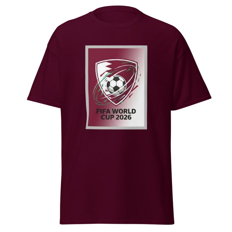 Qatar FIFA World Cup 2026 T-Shirt | Football Fan Tee