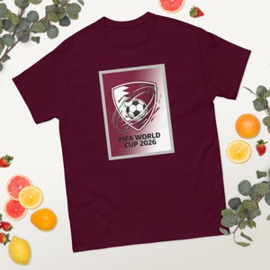 Qatar FIFA World Cup 2026 T-Shirt | Football Fan Tee