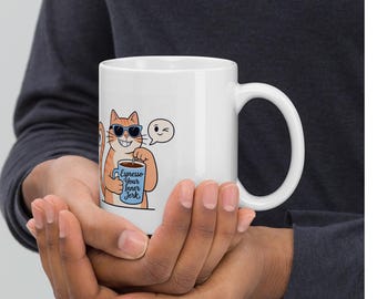 Espresso your inner jerk banter mug