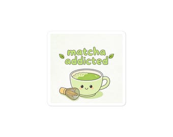 Matcha lover stickers