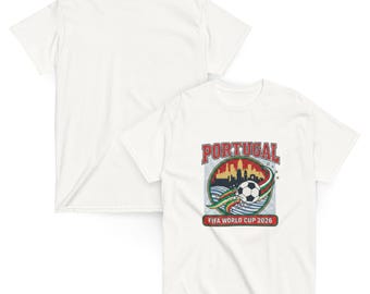 Portugal FIFA World Cup 2026 T-Shirt | Football Fan Tee